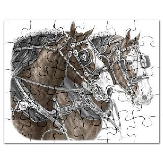 Budweiser Gifts  Budweiser Jigsaw Puzzle  Clydesdale Horse Puzzle