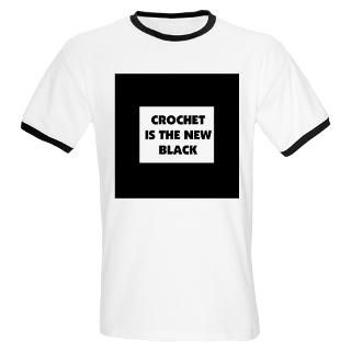 Crochet Is the New Black Jr. Ringer T Shirt