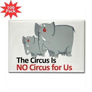no circus elephant rights rectangle magnet 100 p $ 151 99