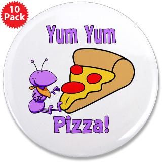 Pizza lover 3.5 Button (10 pack)