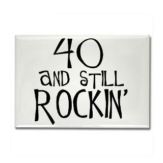 40th birthday, 40 & still rockin the world  Winkys t shirts & gifts