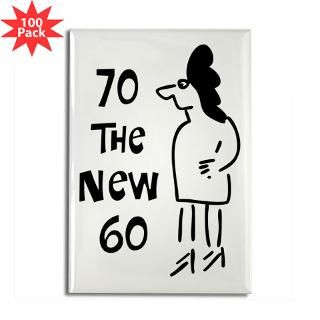 70th birthday sexy woman rectangle magnet 100 pac $ 154 99