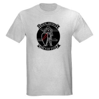 VF 154 Black Knights Ash Grey T Shirt T Shirt by peter_pan03