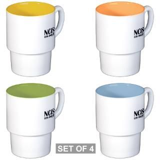 NCIS Los Angeles Stackable Mug Set (4 mugs)