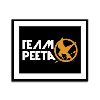 Team Peeta Framed Panel Print