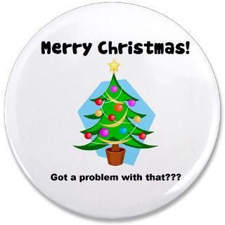 Merry Christmas Mini Button (10 pack)