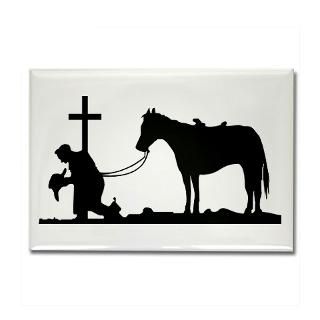 Cowboy Praying At The Cross Buttons  Decal Junky Custom T Shirts