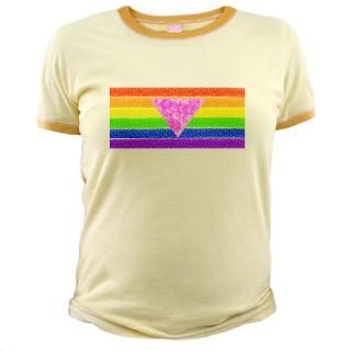 GLBT Pink Triangle Flag T Shirts & Gifts  Lesbian & Gay Pride Gifts