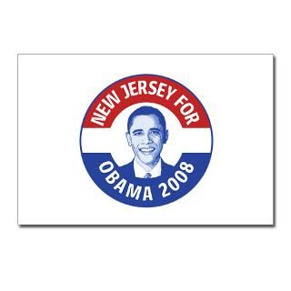 New Jersey for Obama Postcards (Package of 8)