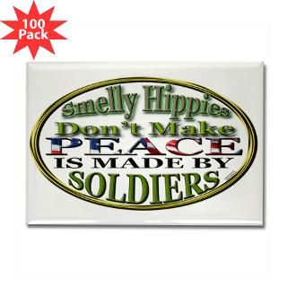 soldiers make peace rectangle magnet 100 pack $ 168 99