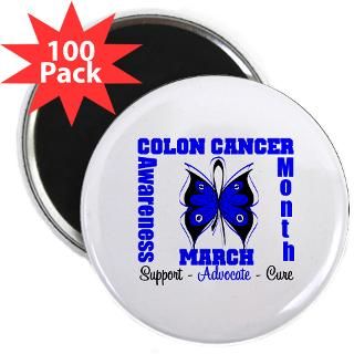 Colon Cancer Awareness Month Butterfly Shirts  Gifts 4 Awareness