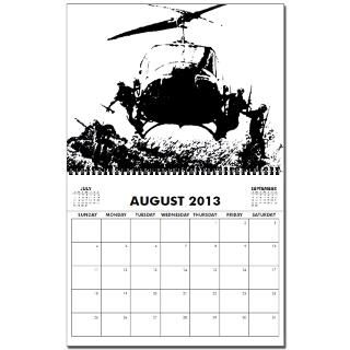 173d Airborne Brigade 2013 Wall Calendar by corkysstudio