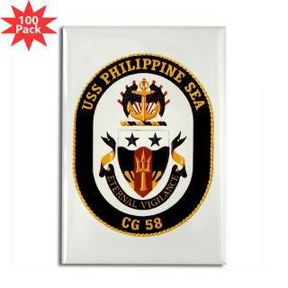 uss philippine sea cg 58 rectangle magnet 100 pac $ 174 99