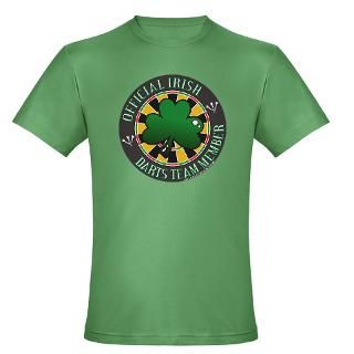 Irish Darts Team Mens Fitted T Shirt (dark)