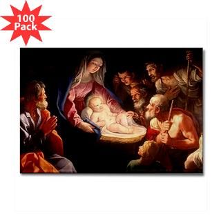 manger scene nativity rectangle magnet 100 pack $ 182 49