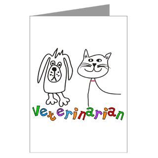 Veterinary Techs Rock ! Greeting Cards (Package of