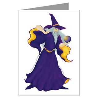 Merlin the Wizard Picture Greeting Card for