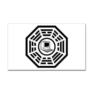 Dharma Initiative Car Sticker by dharmagoods