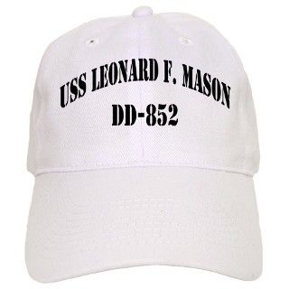 852 Gifts  852 Hats & Caps  USS LEONARD F. MASON Cap