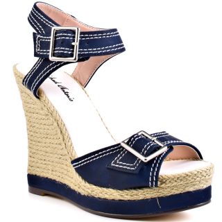 Womens Navy Blue Leather Shoes   Ladies Navy Blue Leather