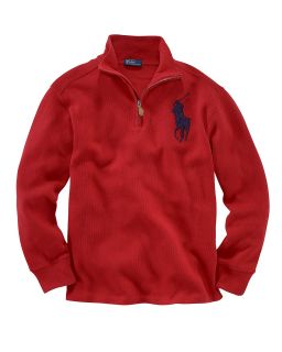 Ralph Lauren Childrenswear Boys Long Sleeve Half Zip Sweater   Sizes