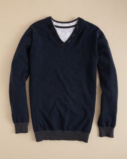 Sovereign Code Boys Jesse V Neck Sweater   Sizes S XL