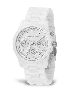 Michael Kors Round Dial Ceramic Watch, 38MM