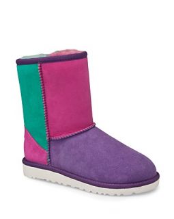 Girls Neon Multi Classic Patchwork Boots   Sizes 13, 1 6 Child 13 6