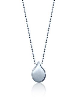 Little Water Drop (Aquarius) Pendant Necklace, 16