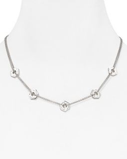 MARC BY MARC JACOBS Silver Bolts Necklace, 18