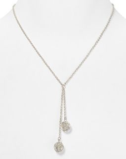 Ralph Lauren Open Crystal Ball Pendant Necklace, 18