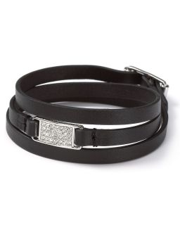 Michael Kors Double Wrap Leather Bracelet