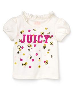 Infant Girls Juicy Floral Tee   Sizes 3 24 Months