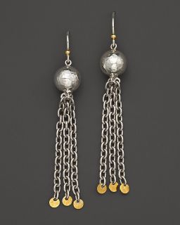 Gurhan 24K Yellow Gold And Sterling Silver Tassel Earrings