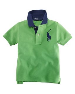  Big Pony Contrast Collar Polo   Sizes 9 24 Months