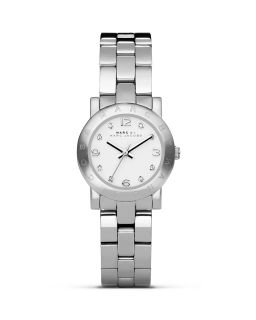 MARC BY MARC JACOBS Mini Amy Silver Watch, 26mm
