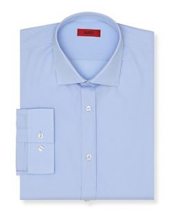 HUGO Enderson X Broadcloth Solid Dress Shirt   Contemporary Fit