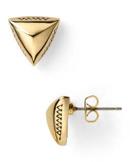 pyramid stud earrings price $ 30 00 color gold quantity 1 2 3 4 5