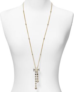 MARC BY MARC JACOBS Bow Lariat Necklace, 33.5