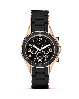 MARC BY MARC JACOBS Rock with Rose Gold Accents Watch, 40mm