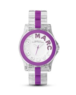 MARC BY MARC JACOBS Rivera Purple Logo Watch, 40mm