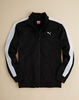 puma boys basic jacket sizes s xl price $ 44 00 color black size