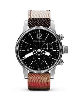 Burberry House Check Strap Watch, 42mm