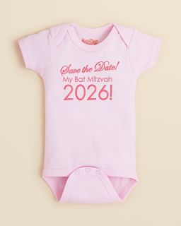 Sara Kety Infant Girls Bat Mitzvah 2026 Bodysuit   Sizes 0 18 Months