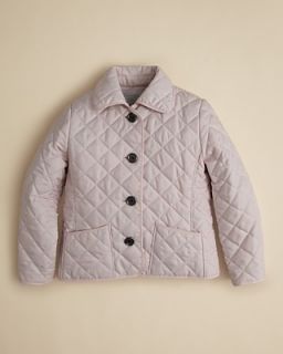 Burberry Girls’ Mini Westbury Core Quilted Jacket – Sizes 4 6