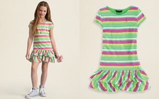 Ralph Lauren Childrenswear Girls Cotton Jersey Dress   Sizes S XL_2