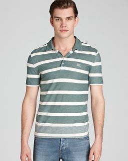 Burberry Brit Marvin Short Sleeve Striped Polo