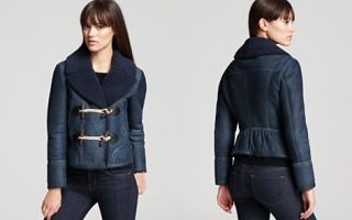 Burberry Brit Southcourt Shearling Cropped Jacket_2