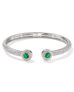 nadri framed stone bracelet price $ 150 00 color clear quantity 1 2 3