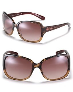MARC BY MARC JACOBS Oversize Two Color Heart Sunglasses